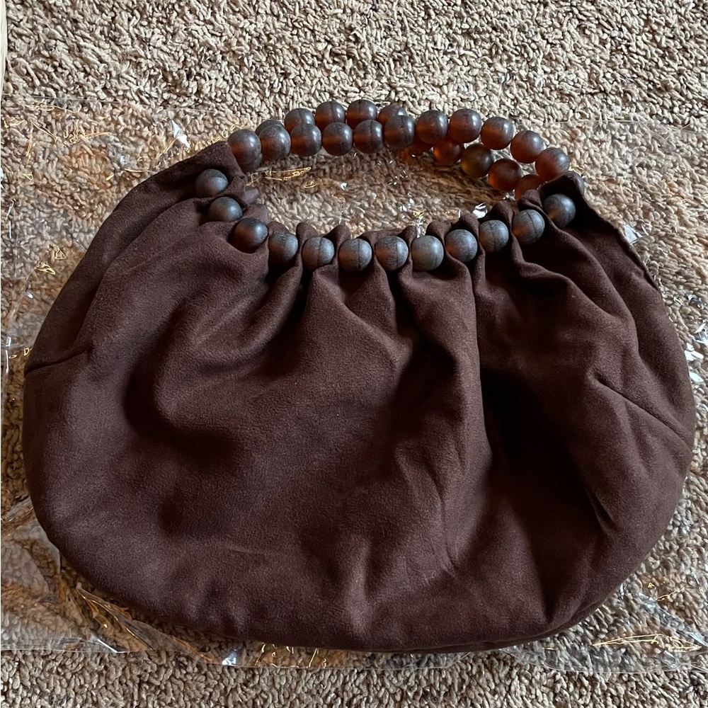 Brown shoulder bag by Margaret’s